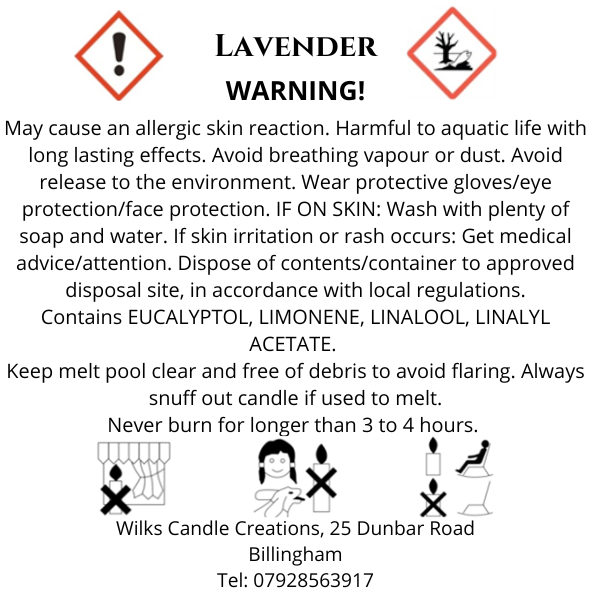Lavender Scented Candle image 1