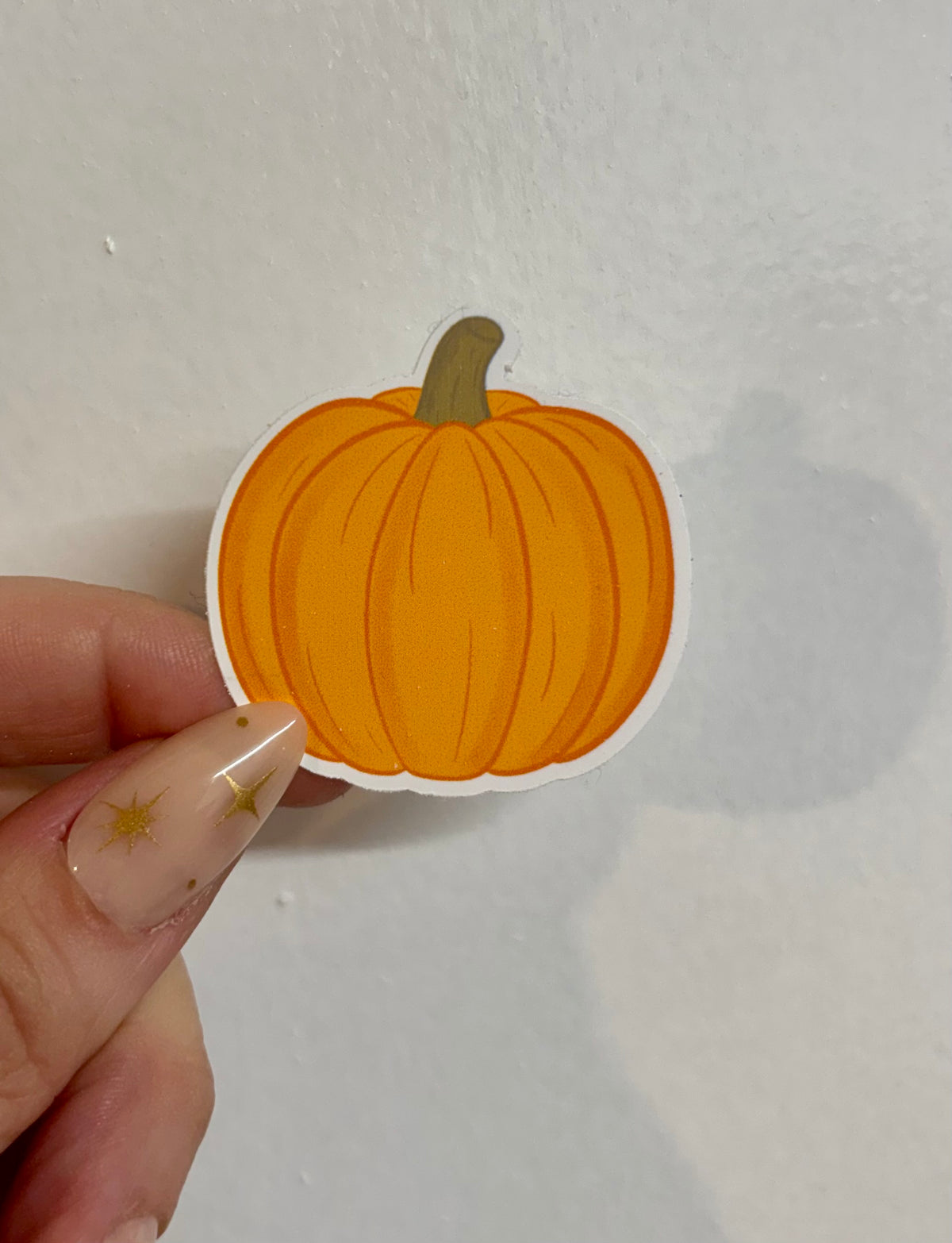 Pumpkin Die-Cut Sticker