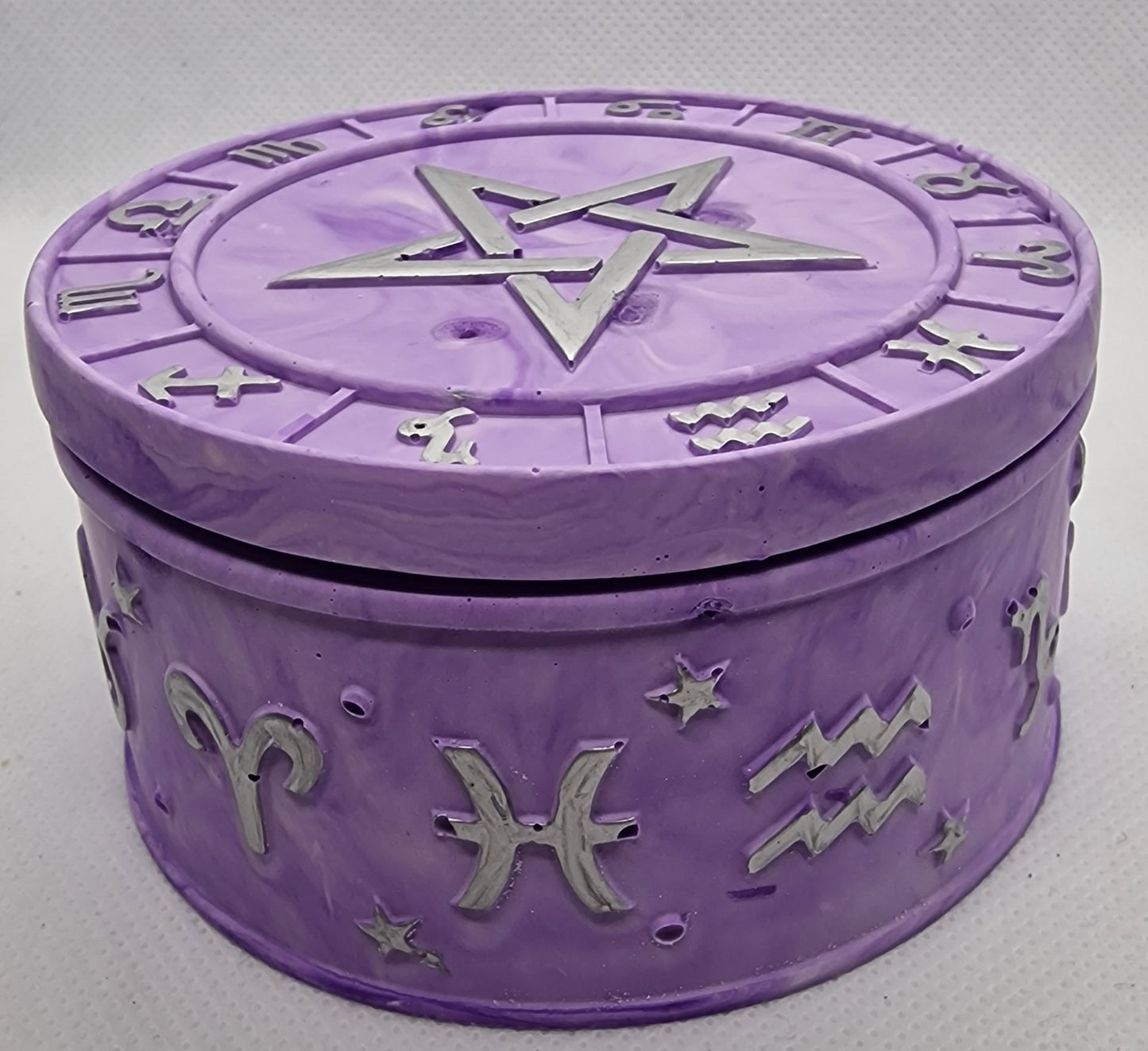 Trinket Box Purple image 1