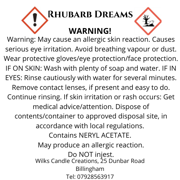 Rhubarb Dreams Room & Linen Spray image 1