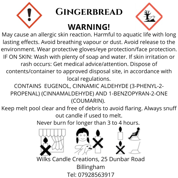Gingerbread Scented Candle image 1