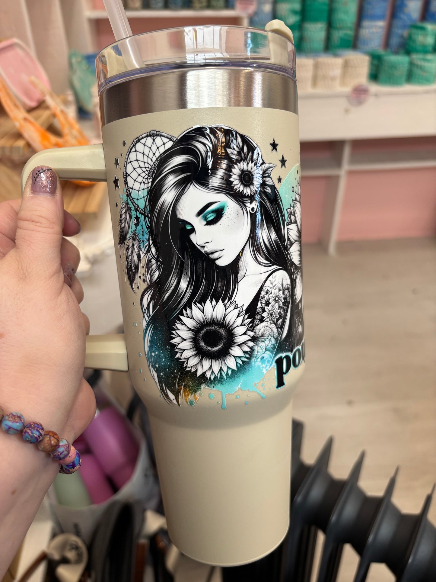 40 oz Drinking Tumbler image 0