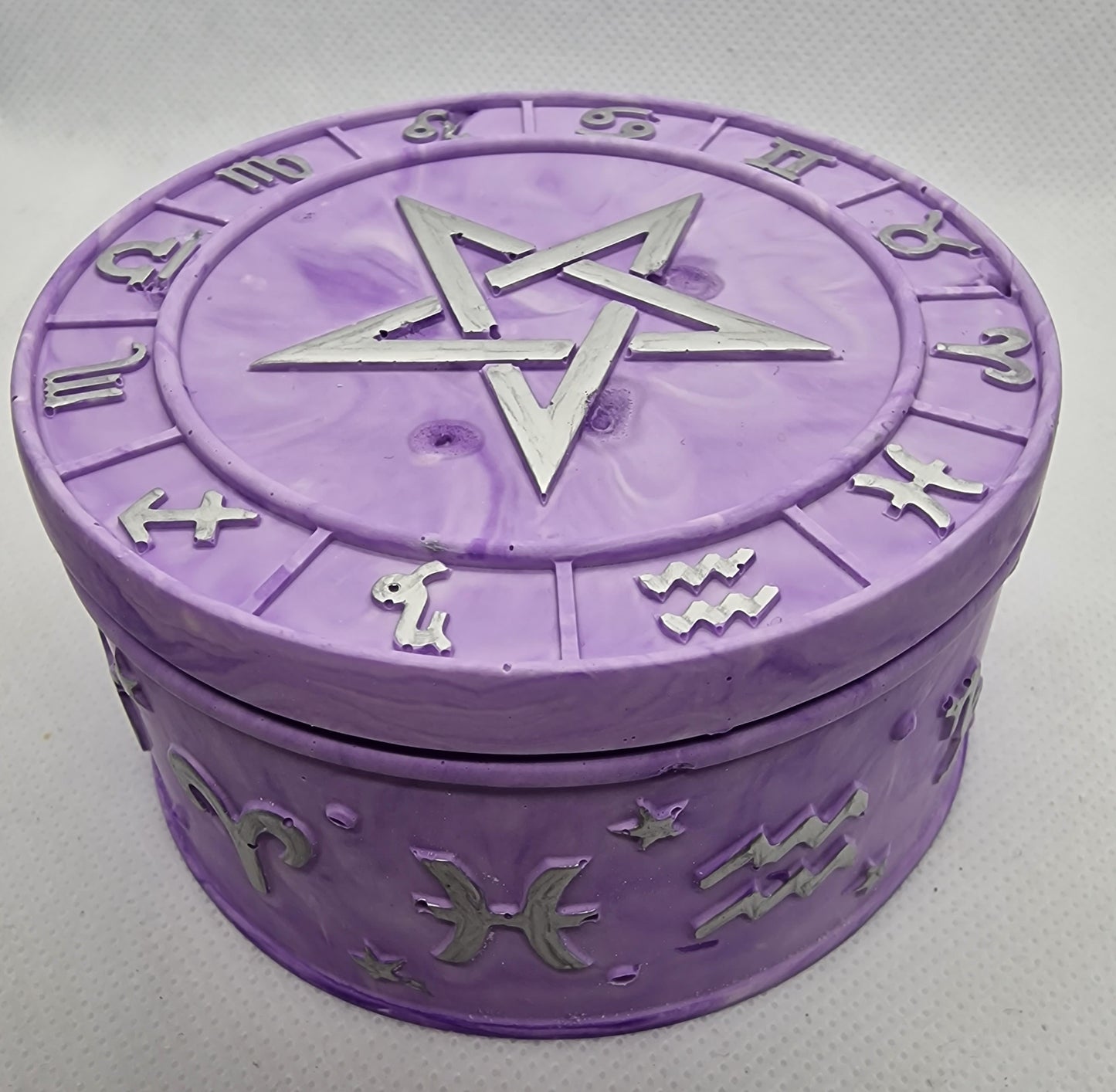 Trinket Box Purple image 0