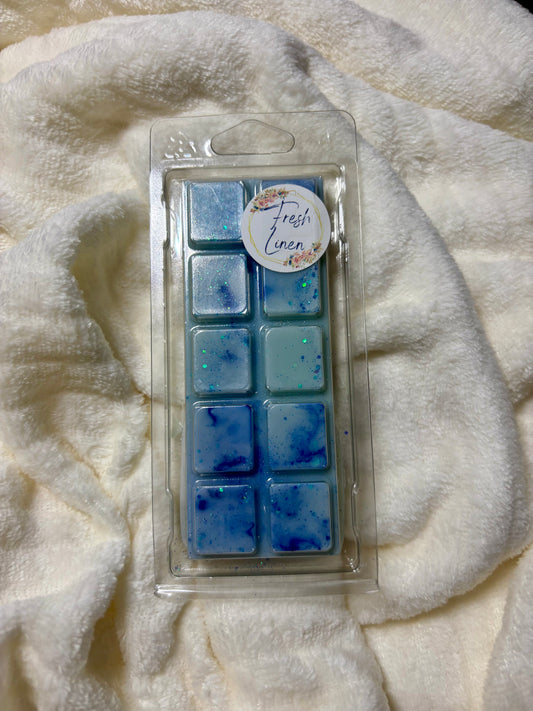 Fresh Linen Wax Melt Snap Bar – Clean & Fresh Soy Wax Melts