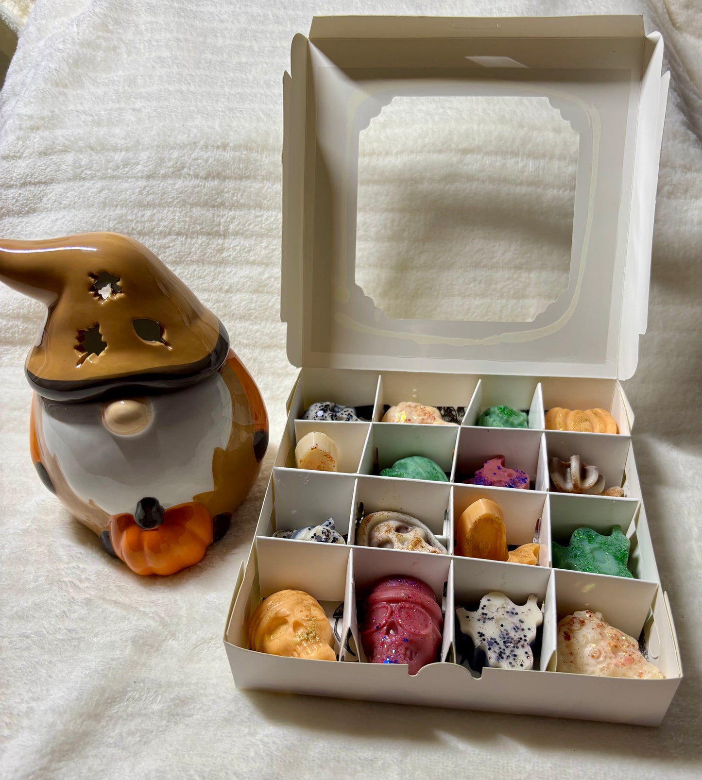 Autumn Cream Gnome Wax Melt Bundle – Pumpkin Spice, Sweater Weather & More