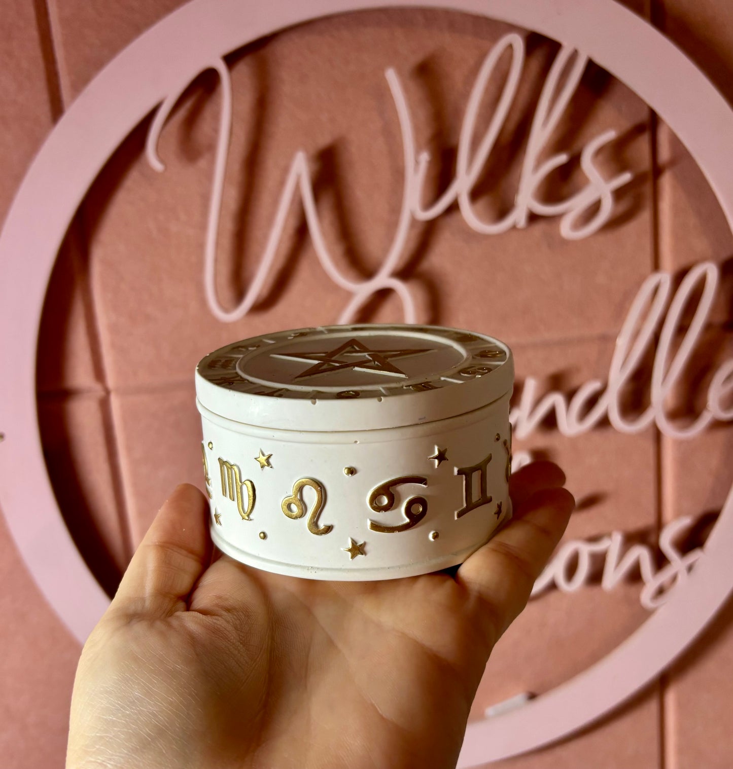 ✨ Perfectly Imperfect Zodiac Trinket Box – Seconds Sale