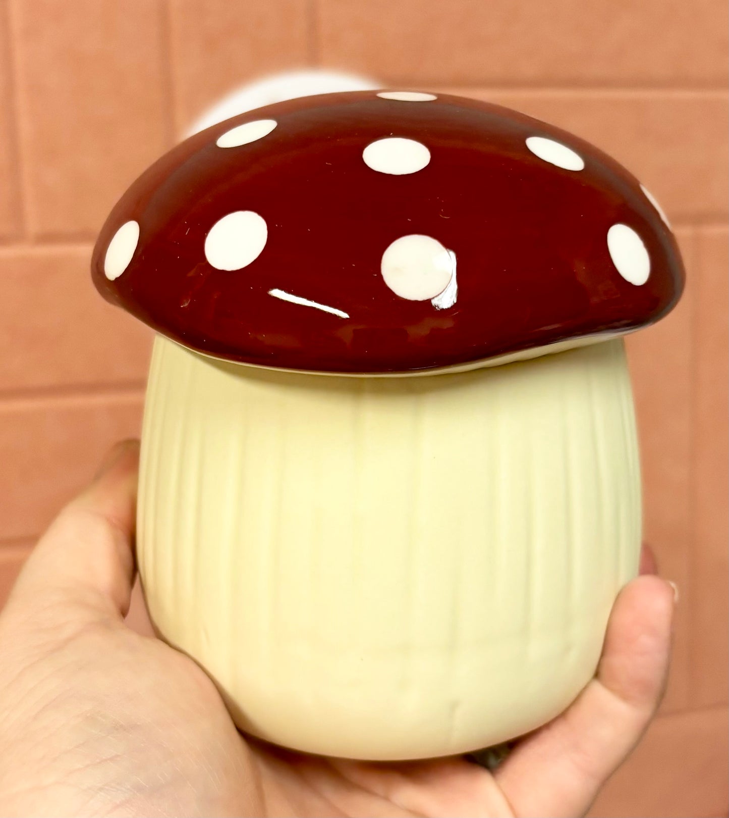 Mushroom Wax Melt Burner | Ceramic Toadstool Wax Melter