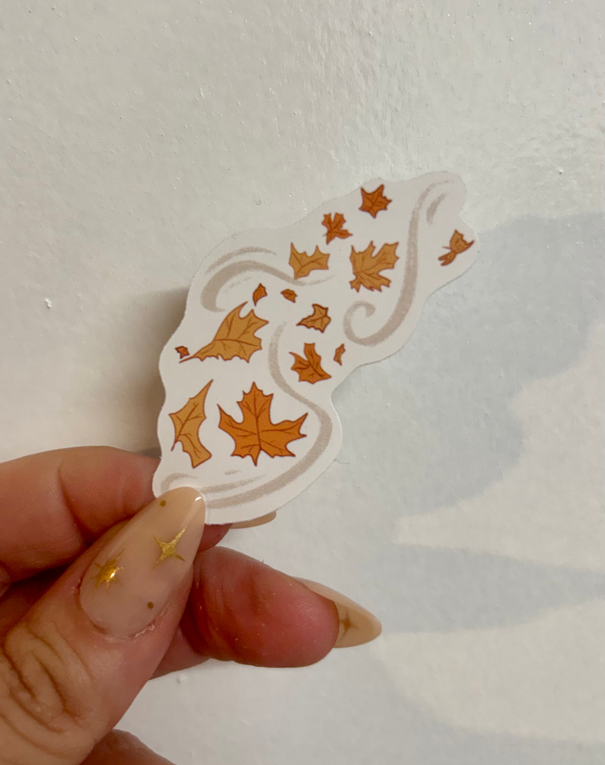 Autumn Breeze Die-Cut Sticker