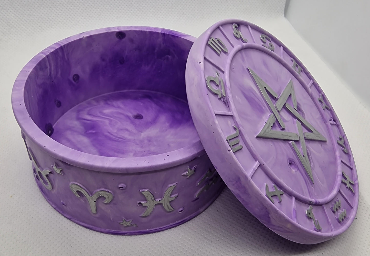 Trinket Box Purple image 2