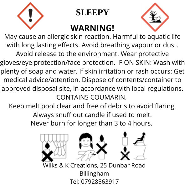 Sleepy Scented Candle image 1