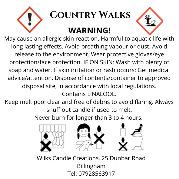 Country Walks Scented Candle image 1