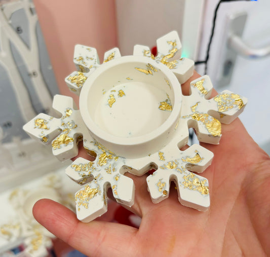Snowflake TeaLight Holders image 0