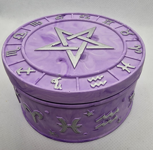 Trinket Box Purple image 0