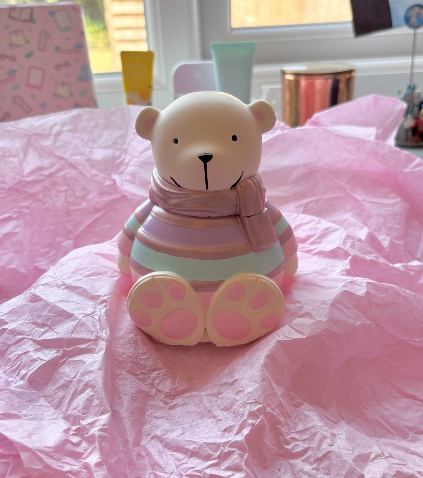 Barnaby the Golden Bear Candle Pot | Cookie Crumble BUNDLE