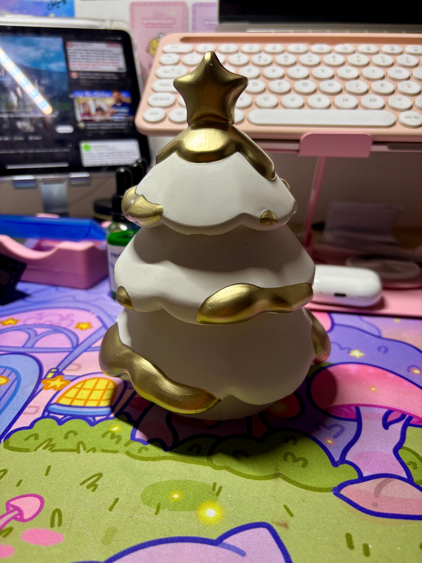 🎄 Christmas Tree Candle Pot – Limited Edition Handmade Candle