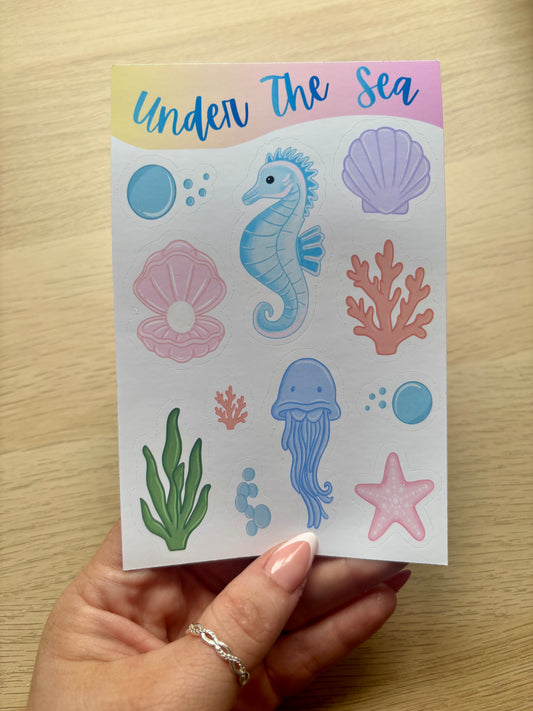 Under the Sea Sticker Sheet