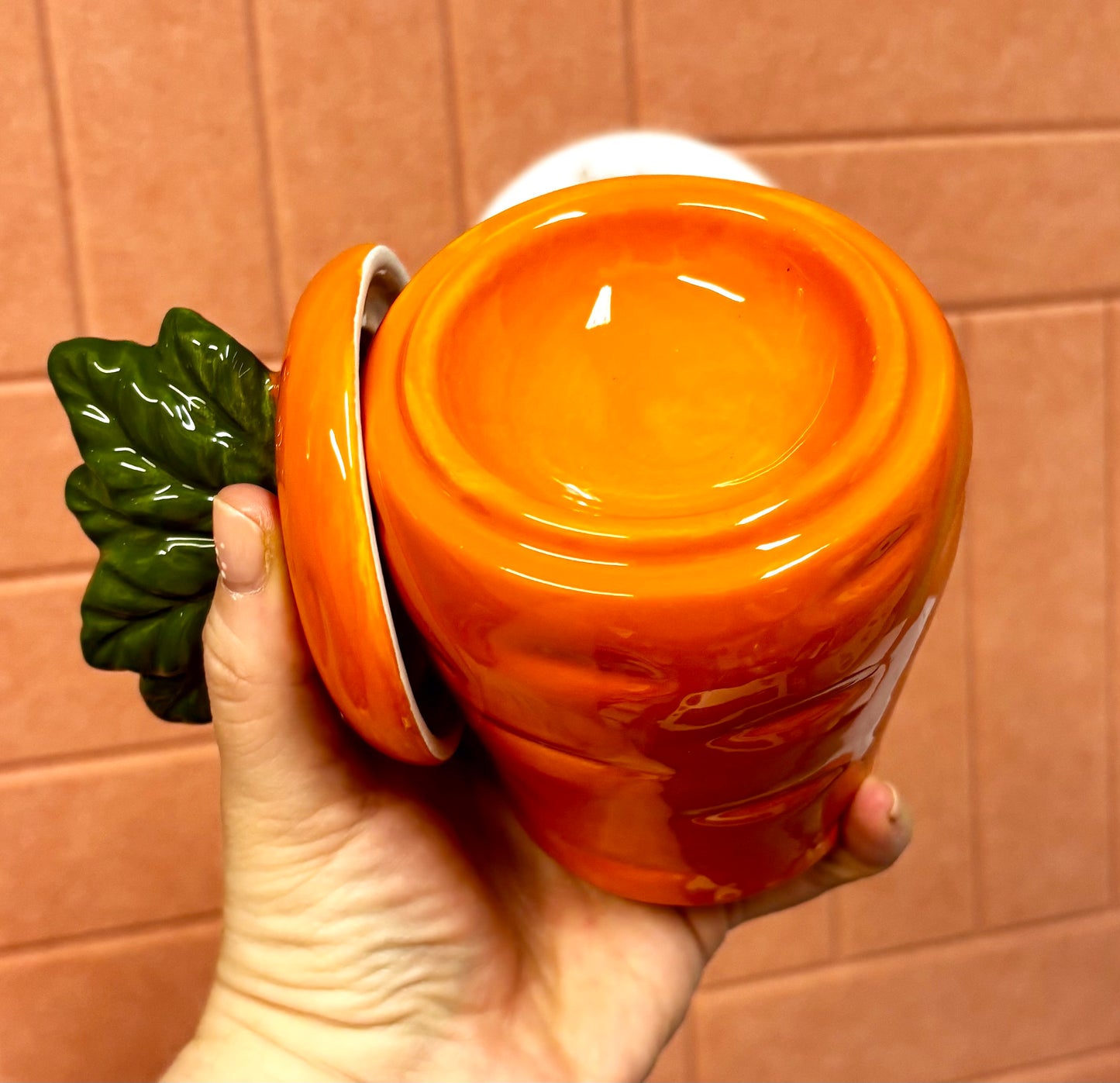 Carrot Wax Melt Burner With Lid | Ceramic Easter Wax Melt Warmer
