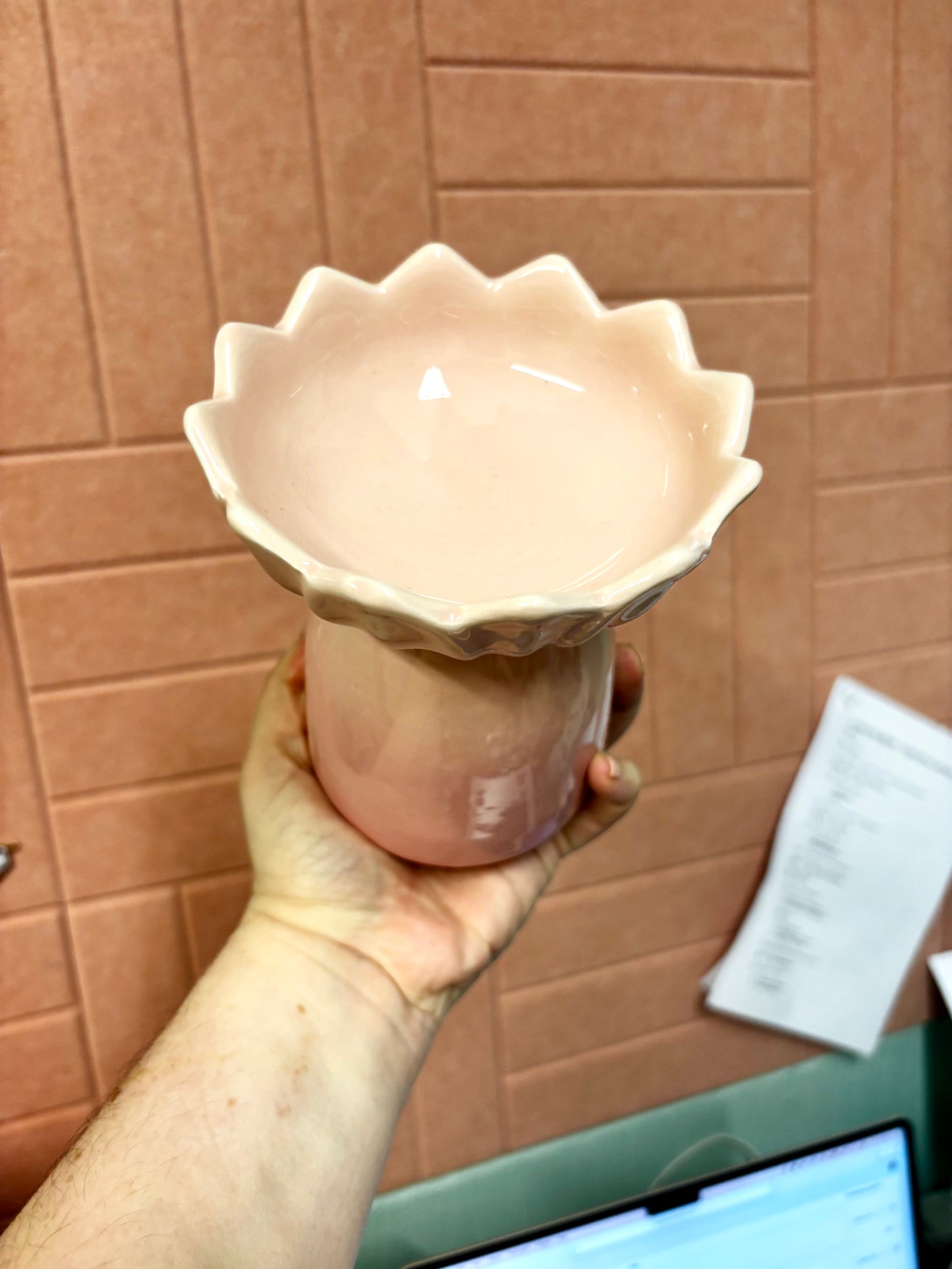 Water Lily Wax Melt Burner | Ceramic Flower Wax Melter