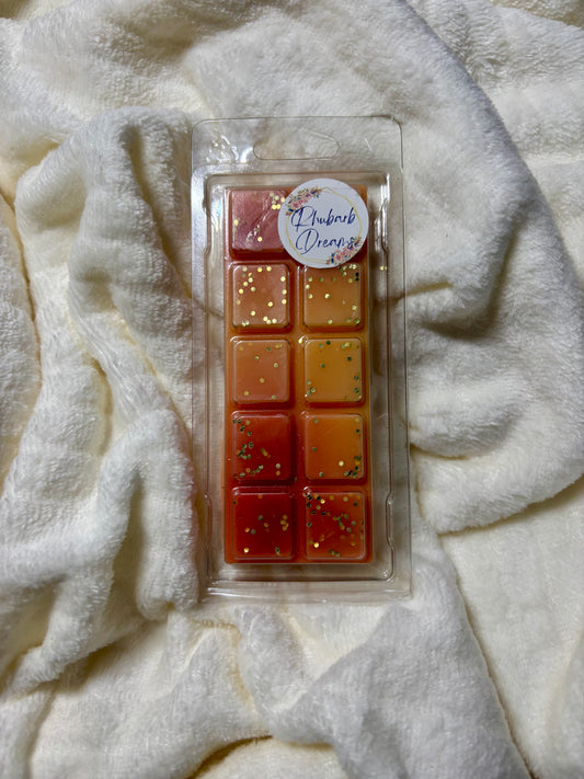 Rhubarb Dreams Wax Melt Snap Bar – Fruity & Sweet Soy Wax Melts