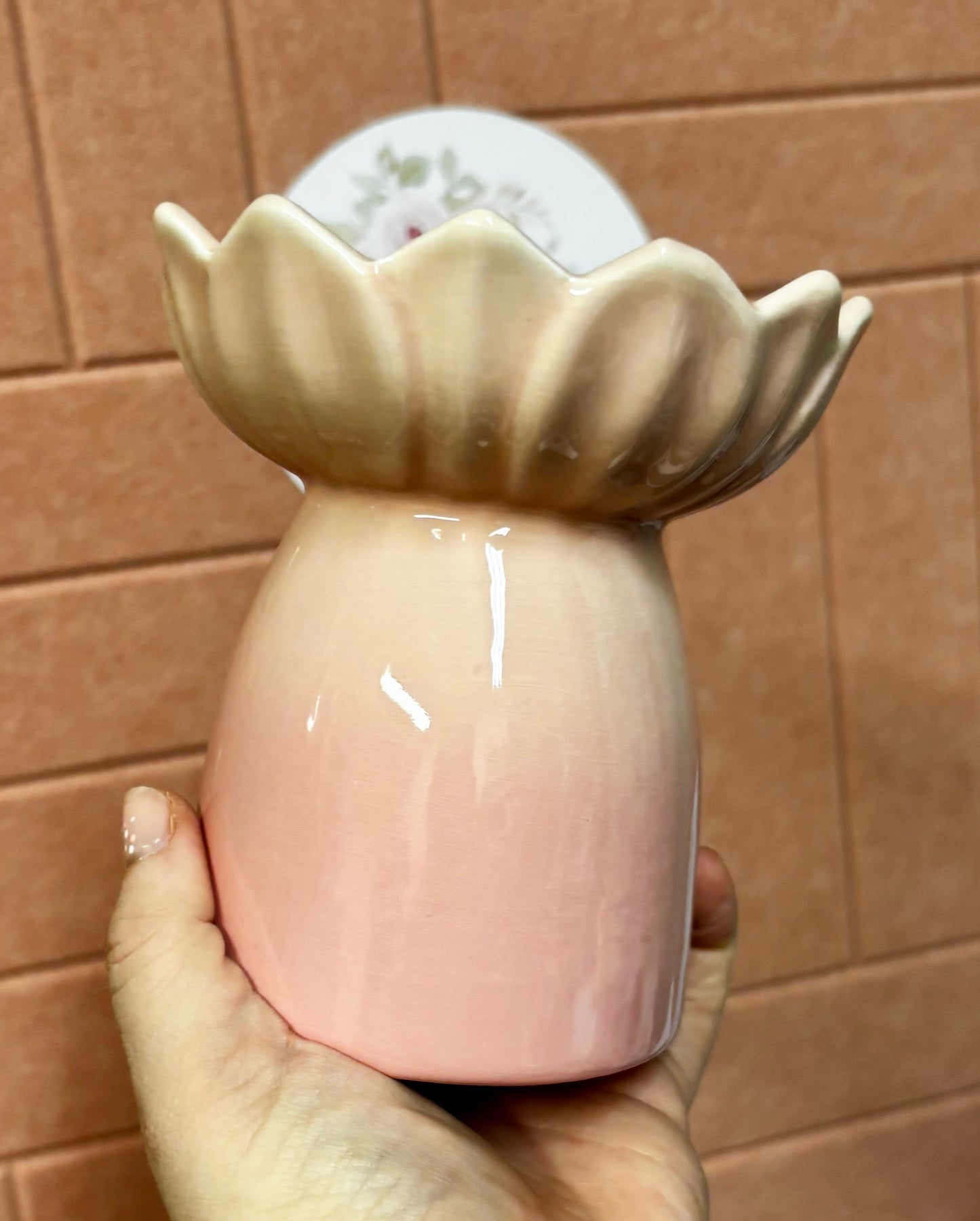 Water Lily Wax Melt Burner | Ceramic Flower Wax Melter