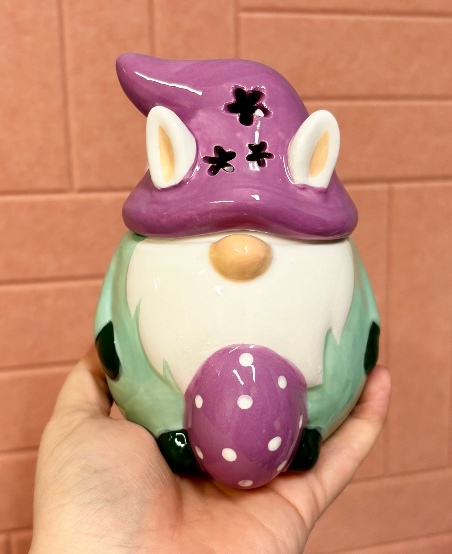 Easter Bunny Gonk Wax Melt Burner | Ceramic Wax Melt Warmer