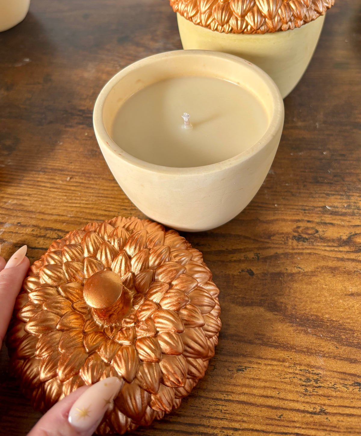 Acorn Candle Pot – Fireside Treats