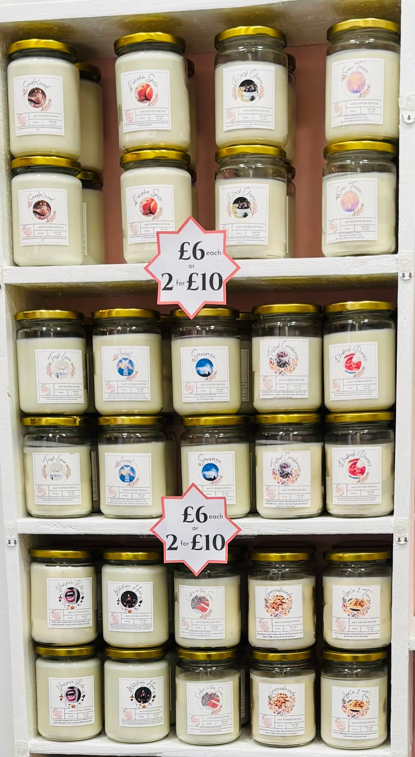 Apple & Fig Scented Candle image 2