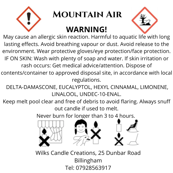 Mountain Air Scented Candle image 1